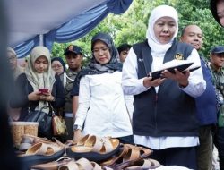 Pasar Murah Diserbu Warga, Wabup Dewi Mariya Ulfa Dampingi Gubernur Khofifah Kendalikan Harga Jelang Lebaran