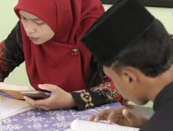 Peringati Nuzulul Qur’an, Ratusan Siswa SMPN 1 Gampengrejo Khatamkan Al-Qur’an di Bulan Ramadan