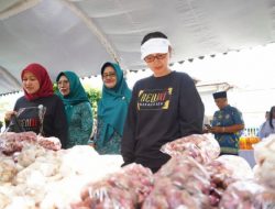 Pasar Murah Pemkab Kediri Diserbu Warga Ngasem, Bahan Pokok Lebih Murah Jelang Lebaran