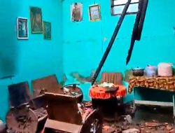 Lupa Matikan Kompor, Rumah di Pare Kediri Ludes Terbakar Saat Ditinggal Lebaran