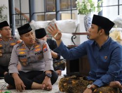 HALAL BIHALAL BERMAKNA STRATEGIS Kapolres Kediri Sambangi Ulama, Perkuat Benteng Kamtibmas Pasca Lebaran