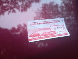 Karcis Parkir Tanpa Perforasi Beredar di SLG, Dugaan Kebocoran PAD Menguat Satpol PP dan Dishub Saling Lempar Kewenangan
