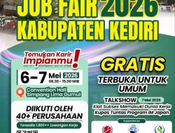 Disnaker Kabupaten Kediri Gelar Job Fair 2026, Sediakan 1.800 Lowongan Kerja