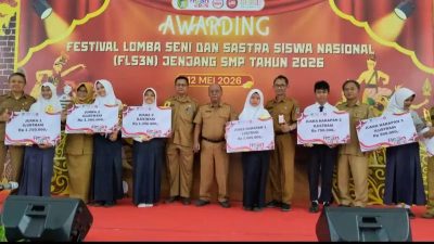 Siswa SMPN 2 Pare Unjuk Bakat, Enam Gelar Dibawa Pulang dari FLS3N 2026
