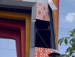 Pilar Gerbang Masuk Kota Kediri Rusak, Warga Soroti Kondisi Ikon Perbatasan
