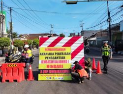 Jembatan Kaliombo I Ditutup hingga Desember, Dishub Kota Kediri Siapkan Jalur Alternatif dan Pengamanan Lalu Lintas