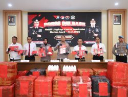 Dua Bulan, Polres Kediri Gagalkan Peredaran 2 Juta Pil LL dan Ratusan Gram Sabu, 50 Tersangka Diciduk