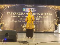 Di Ujung Seragam Putih Biru, 354 Lulusan SMPN 2 Pare Mewariskan Kebaikan