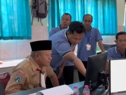 Kepala Dinas Pendidikan Kabupaten Kediri Monitoring Pelaksanaan SPMB SMP Tahun Pelajaran 2026/2027