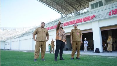 Mas Dhito Kebut Penyelesaian Atap Stadion GDJ, Target Rampung Akhir 2026