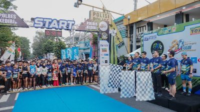 Pare Bhayangkara Run Pecah Rekor Antusiasme, 1.300 Pelari Tumpah Ruah di Hari Bhayangkara ke-80
