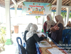 Giat Bulan Peduli Posyandu ILP Desa Geger Madiun, Berkomitmen Maksimalkan Pelayanan Kesehatan Untuk Masyarakat