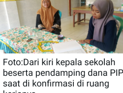 Di duga gelapkan anggaran PIP SDI Kedungpring bahkan hilangkan buku tabungan siswa