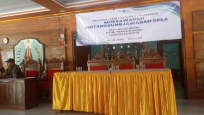 Penyaluran Bantuan Langsung Tunai Dana Desa Th 2026 Desa Brayublandong Kecamatan Dawarblandong