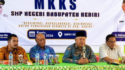 Forum MKKS SMP Kabupaten Kediri Jadi Ajang Evaluasi SPMB dan Penguatan Sekolah Ramah Anak