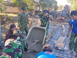 Kodim 0809/Kediri Bangun Jembatan Garuda Merah Putih, Putus Penantian 6 Tahun Warga Ngancar-Pandantoyo
