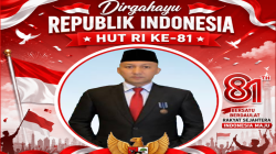 Dinas SDA BK Kabupaten Lamongan Mengucapkan HUT Kemerdekaan RI Ke – 81
