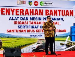 216 Alsintan Digelontorkan! Mas Dhito Genjot Revolusi Pertanian Kediri, Drone hingga Traktor Siap Taklukkan Krisis Regenerasi Petani