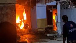 Kebakaran Hebat di Kayen Kidul: Rumah dan 6 Kendaraan Ludes, Kerugian Tembus Rp1 Miliar