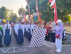 Bukan Sekadar Langkah Tegap! Siswa SMPN 1 Gurah Kobarkan Semangat Pejuang di HUT RI ke-81
