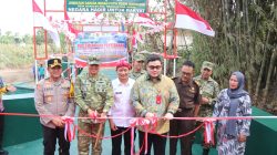 Jembatan Garuda Ngancar Kembali Terhubung, Akses Ekonomi Warga Dibuka Lagi