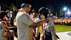 1.923 Pramuka Garuda Kabupaten Kediri Dilantik, Bukan Sekadar Gelar tapi Harus Jadi Teladan