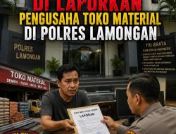 Bos Property TKB di Laporkan Pengusaha Toko Material di Polres Lamongan