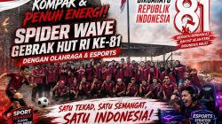 Kompak dan Penuh Energi, Spider Wave Gebrak HUT RI ke-81 dengan Olahraga dan Esports