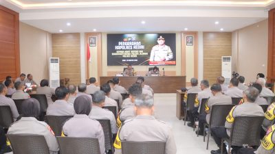 Bhabinkamtibmas Jangan Tunggu Masalah Membesar, Kapolres Kediri Tekankan Deteksi Dini hingga Penguatan UMKM