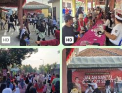 Semarak HUT RI ke-81 Desa Bajulan Madiun Gelar Jalan Sehat dan Senam Bersama