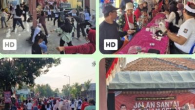 Semarak HUT RI ke-81 Desa Bajulan Madiun Gelar Jalan Sehat dan Senam Bersama