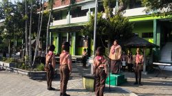 Semangat Pramuka Membara, SMPN 2 Ngadiluwih Teguhkan Karakter Generasi Muda