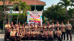 Perjusa SMPN 2 Ngadiluwih Meriah, Siswa Kelas 7 Digembleng Disiplin, Mandiri dan Kompak