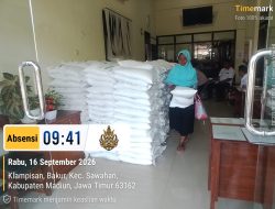 256 KPM Warga Desa Bakur Madiun, Terima Bantuan Pangan dari Pemerintah Pusat