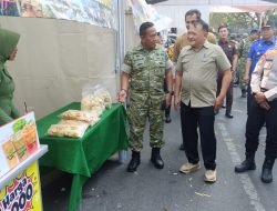 Peringati HUT Ke-81 TNI, Kodim 0809/Kediri Gebrak UMKM Kediri Lewat Bazar, Alutsista hingga Produk Lokal