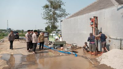 Polres Kediri Bangun Sumur Bor untuk Yayasan Yatim Dhuafa, Hadirkan Harapan di Tengah Kemarau