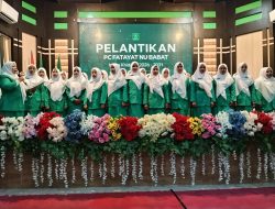 Fatayat NU Babat Resmi Dilantik, Umi Nur Faridah Tekankan Marwah, Amanah, dan Kerja Tuntas