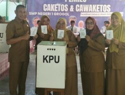 Tiga Paslon Bertarung, Rasya Galang–Levina Menangi Pemilihan OSIS SMPN 1 Grogol