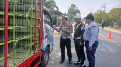 Operasi Gabungan di Jalur Kediri-Kandat, 34 Kendaraan Ditindak