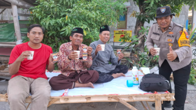 MAS Bhabin NGOPI Bareng warga, PEDDAL KAMTIBMAS dikemas dalam bentuk KOPLING KAMTIBMAS