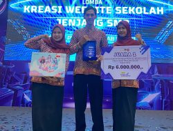 Dua Kali Juara 1 Lomba Kreasi Website, SMPN 1 Ringinrejo Buktikan Konsistensi Inovasi Digital