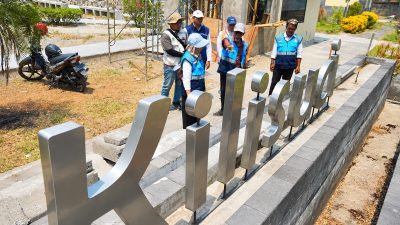 Jalur Taman Kilisuci Diganti Beton Berpori, Pemkab Kediri Bidik Pengunjung Lebih Aman Saat Hujan