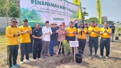 Tak Sekadar Tanam Pohon, Polres Kediri Dorong Green Policing Jadi Gerakan Nyata