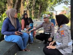 Turun Langsung ke Masyarakat, Kasatlantas Polres Kediri Kota Gencarkan Edukasi Keselamatan Berlalu Lintas