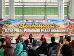 Pasar Ngadiluwih Segera Beroperasi, 19 Zona Disiapkan! 75 Pedagang Masih Antre Lapak