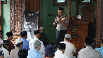 Jumling di Pare, Wakapolres Kediri Ingatkan Warga: Jangan Sebar Hoaks, Waspadai Narkoba dan Penipuan!
